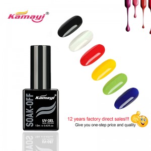 Kamayi China Fabricante 72 Cores LED Polonês Gel Natural Embeber Gel Cor Private Label UV Gel Polonês